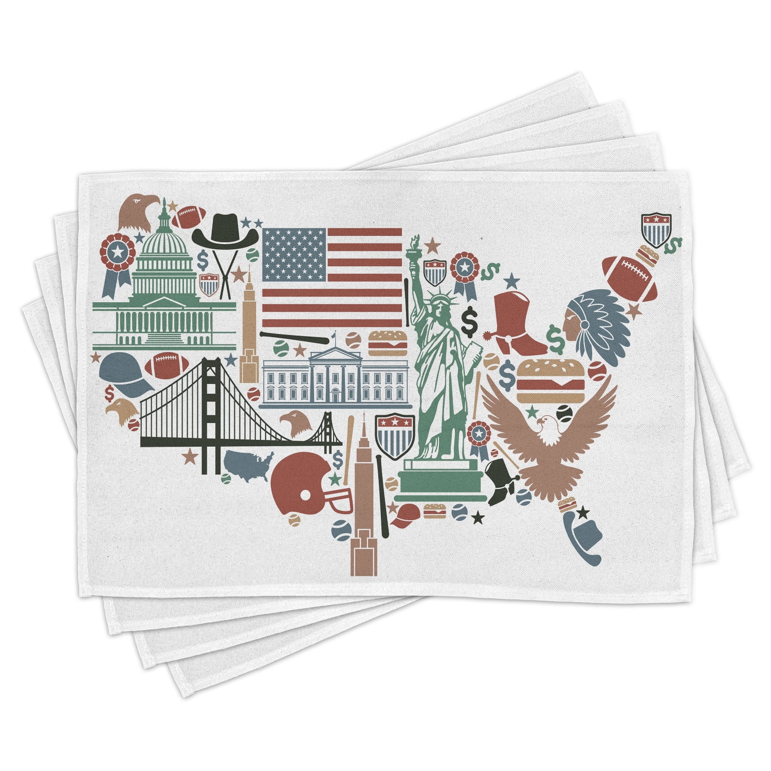 Map Placemats Set of 4 Traditional - B8177d92 C8f1 4828 A048 C3289420b681.ac4b936e8e6a7a7c016b53f3aa48b46f 
