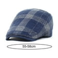 thumbnail image 6 of Yirtree Men’s Newsboy Hat Vintage Beret Flat Ivy Cabbie Driving Hunting Cap for Boyfriend Gift, 6 of 8