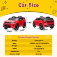 thumbnail image 2 of Ride on Car for Kids 12V Power Battery Electric Vehicles Licensed Land Rover Ride On Truck w/Parent Remote Control, MP3 Player, Rocking, Pull Rod, 2 of 9