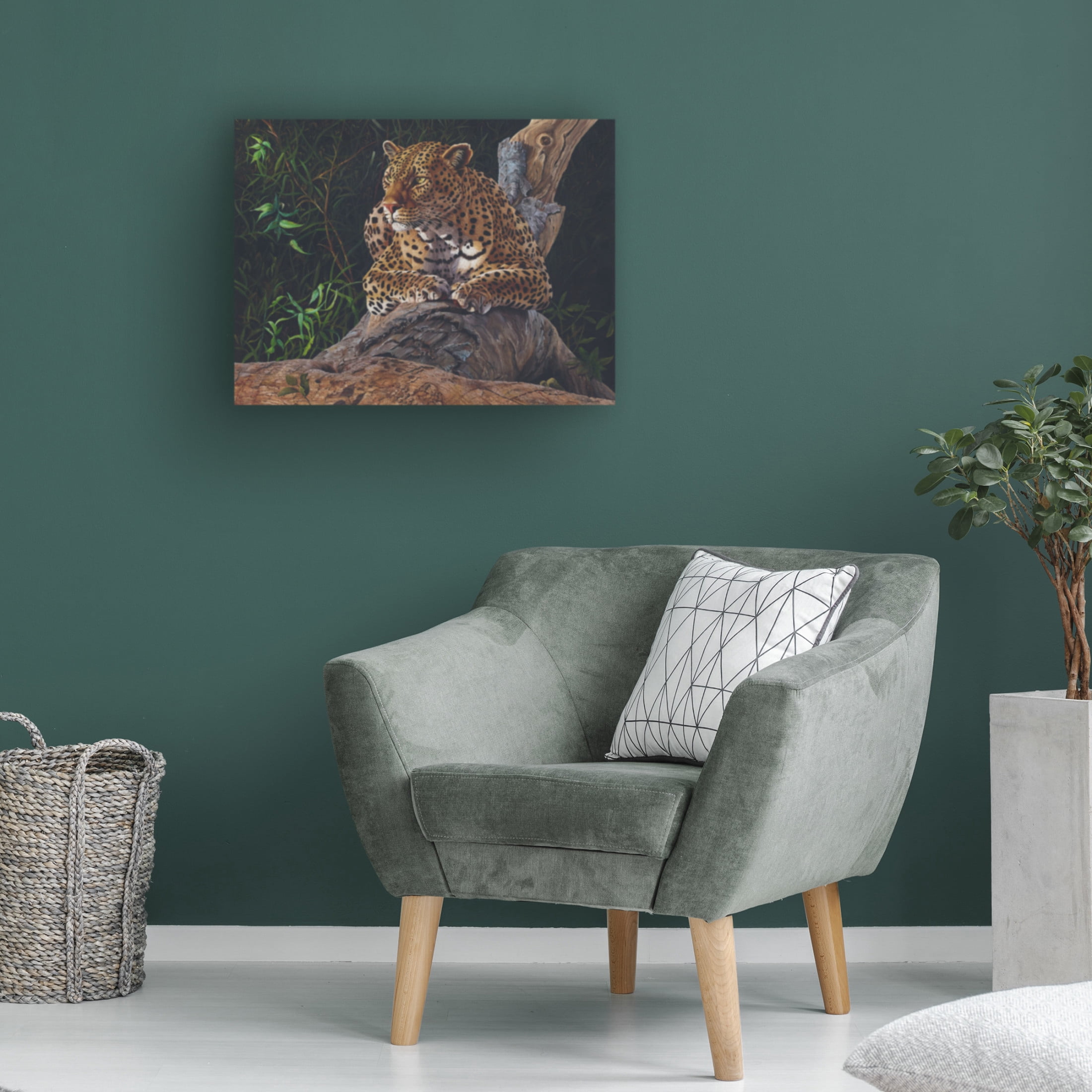 Canvas Wall Art - Delene Lambert 'Daydreaming' Wall Art for Living Room, Bedroom, or Office Décor by Trademark Fine Art - 32 x 24 Inches