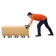 thumbnail image 6 of Furniture Dolly 4 Pack - Heavy Duty Wood Mover with Wheels 500lbs Capacity, 6 of 8