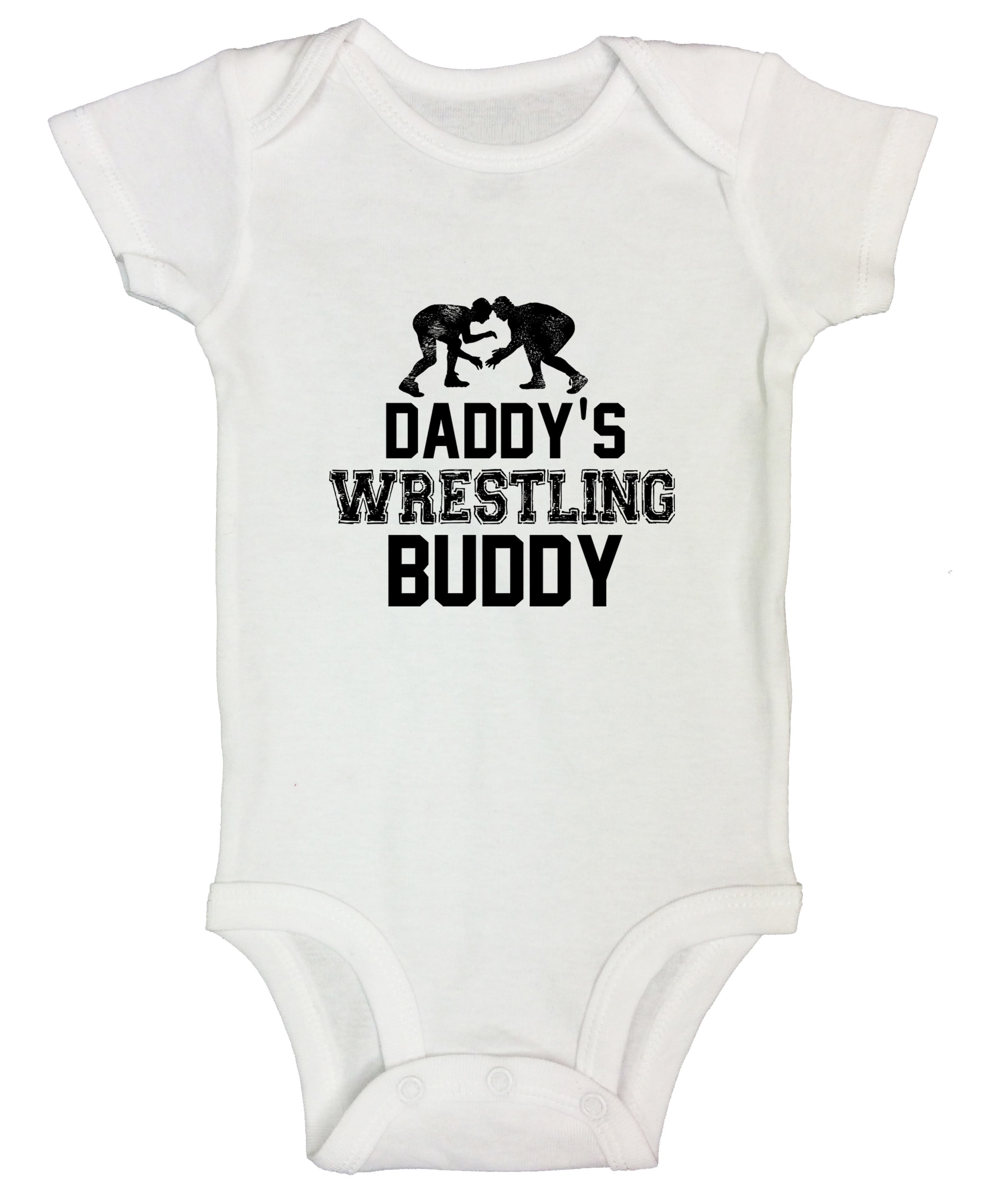 wrestling baby onesie