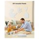 thumbnail image 1 of 12 Pack Soundproof Wall Panel, 12x12x0.4Inch Acoustic Panels for Home, 1 of 4