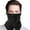 BLACK, variant on ARMORAY Winter Neck Gaiter Face Mask with Fleece Lining, Black, Single Pack