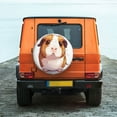 thumbnail image 6 of Naloa Cartoon Guinea Pig PVC Leather Spare Tire Wheel Cover for Car Truck SUV Camper Trailer Universal Fit many size15 inch, 6 of 6
