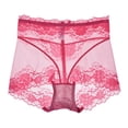 thumbnail image 1 of Gibobby Ropa Interior para Mujer Mujeres sexy simple color sólido sexy encaje cómodo bragas simples （Rosa， M), 1 of 2