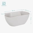 thumbnail image 2 of Hangable Organic Waste Collector Trays for Efficient Sorting Multipurpose Kitchen Compost Bins, 2-Pack, 2 of 5