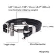 thumbnail image 6 of Terandius Double-Layer Black Leather Stylish Men's Bracelet, Men's Jewelry Gift, 6 of 6