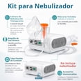 thumbnail image 3 of Kit Accesorios Nebulizador Universal Con Máscaras y Filtros, 3 of 10