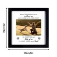 thumbnail image 2 of Dog Memorial Picture Frame, Wooden Dog Memorial Picture Frames for Dogs That Passed, Sympathy Photo Keepsake Cat Dog Pet Loss Gift for A Grieving Friend, 2 of 9