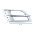 thumbnail image 3 of ABS Chrome Side Fairing Accent Grilles For 2001-2010 Goldwing 1800 Gold Wing, 3 of 11