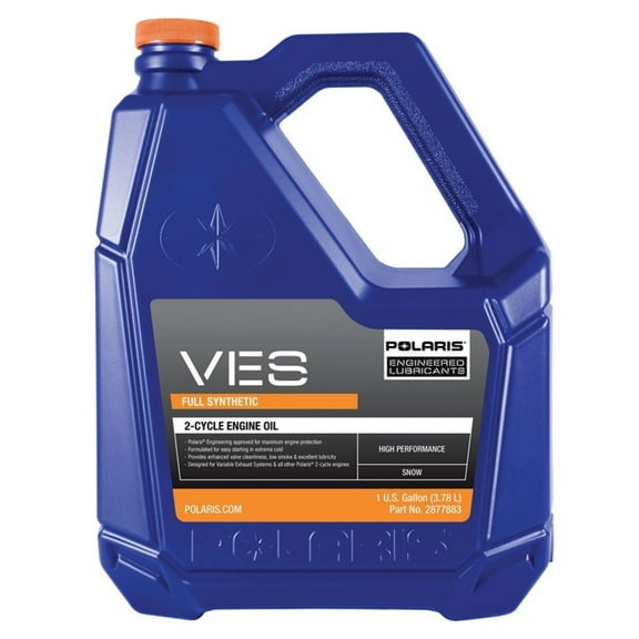 Polaris Snowmobile New OEM VES Full Synthetic 2-Cycle Oil, 2-Stroke, 2877883