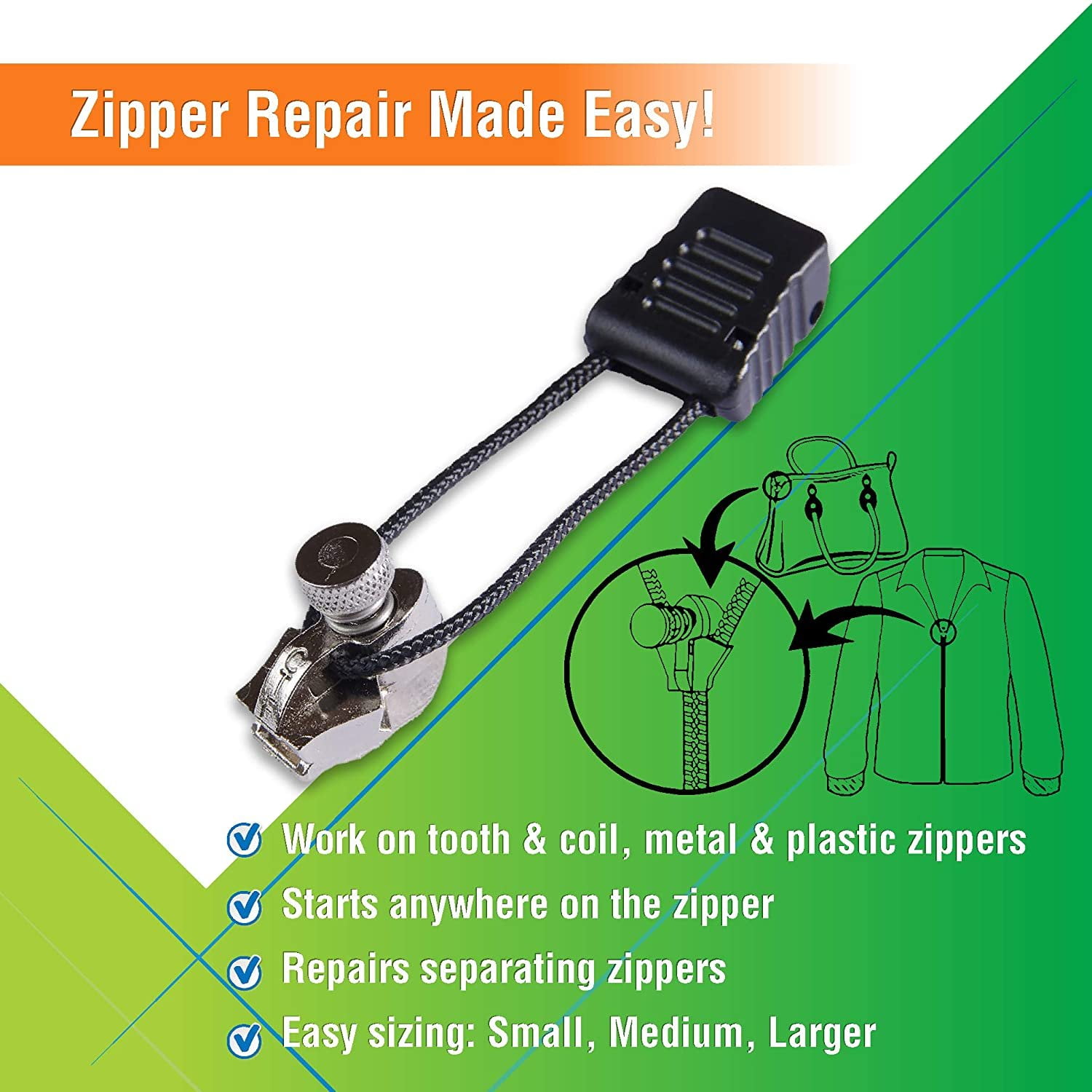 Zipper 101: Locking vs. Non-Locking Zippers - FixnZip