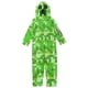 thumbnail image 1 of Mono de cosplay para niños Minecraft Creeper con capucha de malla, 1 of 6