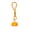 C, variant on Halloween Glow Keychain Pendant Cute Pumpkin Lantern Luminous Keyring, Durable Rubber & Alloy Backpack Clip for Keys, Bags & Decor