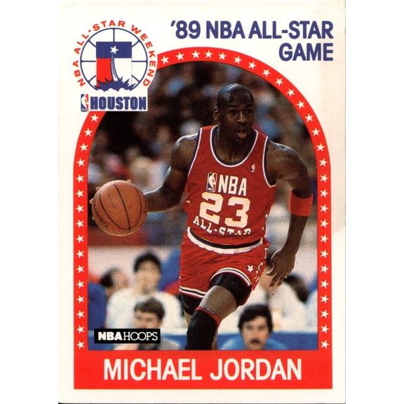 NBA Hoops Michael Jordan Card All Star 1989