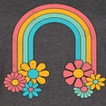 thumbnail image 3 of Instant Message - Flowers and Rainbows - Women's Any Way Dress, 3 of 6