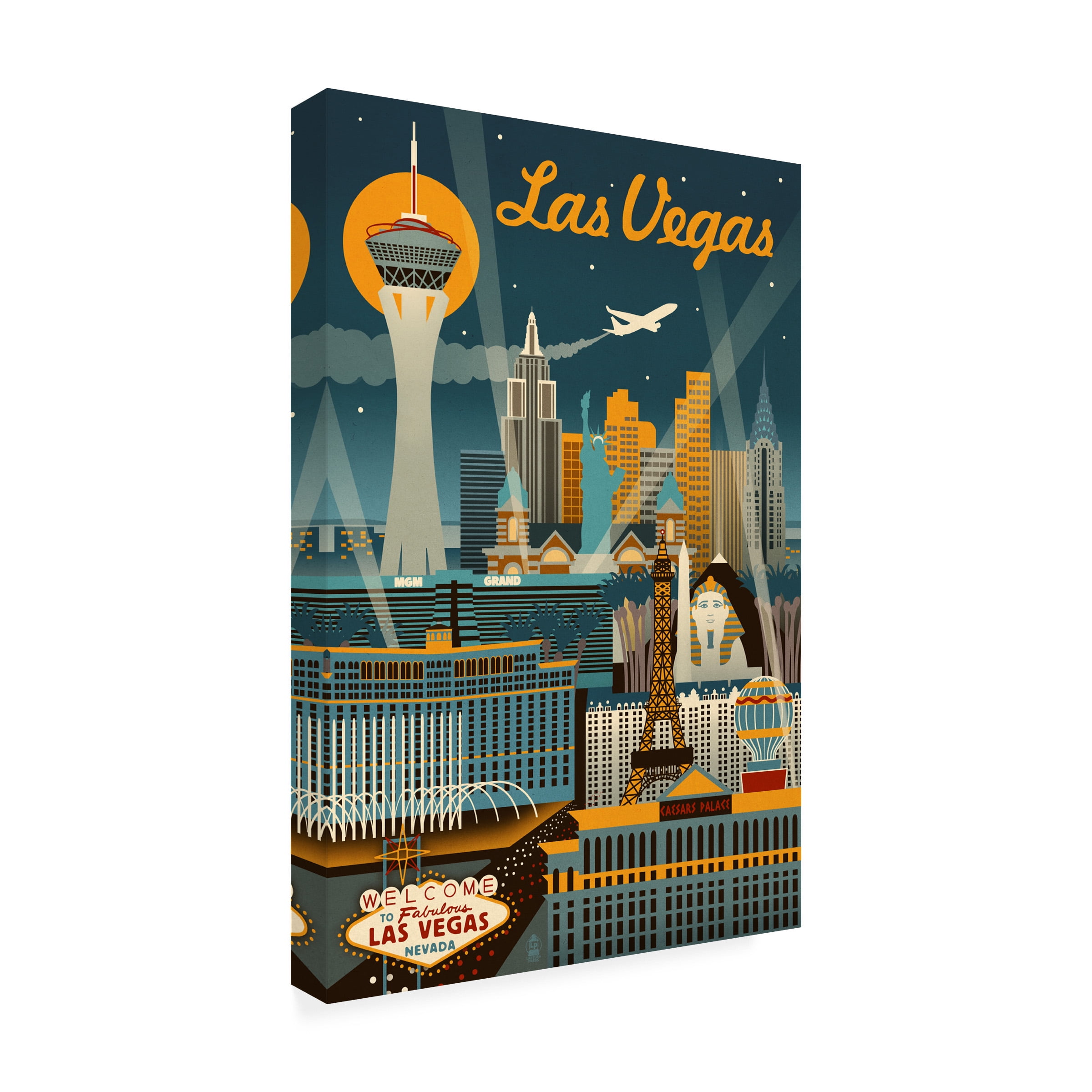 Lantern Press 'Travel 120' Canvas Art