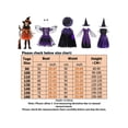 thumbnail image 2 of Avamo Robe d'Halloween pour Enfants Manches Longues Cape Col Rond Cosplay Robes Tenue Ample Fête Doré 160, 2 of 2