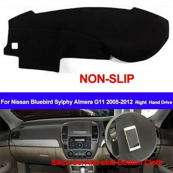 Car Dash Mat Dashboard Cover For Nissan Bluebird Sylphy 2005-2009 2010 2011 2012