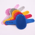 thumbnail image 3 of Silicone Grooming Strap Pad for Cats, Cat Self Groomer for Indoor Cats, Wall Mounted Silicone Self Grooming Cat Brush, Cat Face Scratchers, Cat Rubbing Post 1PC Pink, 3 of 9