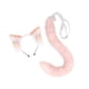 thumbnail image 1 of Diadema con orejas y cola de gato, aro para el pelo, accesorios para disfraz de gato para mujeres y niñas, fiestas temáticas de animales de cumpleaños Rosa Yinane Disfraz de juego de cosplay, 1 of 8