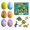 thumbnail image 2 of weibbin 6 Pcs Dinosaur Bath Bombs with Surprise Toy Inside Natural Fizzy Gift Set, 2 of 9
