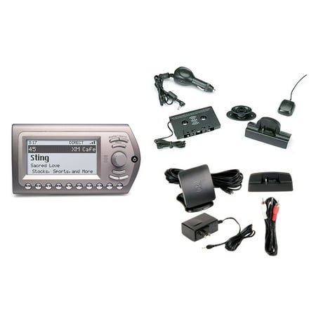 Audiovox Xpress XM Radio Home & Car Package with