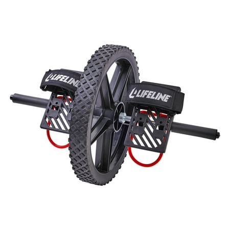 Lifeline Power Wheel for Ultimate Core Training Simultaneously Works up to 20 Muscles in Your Entire