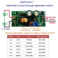 thumbnail image 1 of Module de Pilote LED LD48AJTA, 72W DC 6-50V 1-3A Carte de Pilote LED Régulateur de Pilote LED Transformateur de Puissance Tension Constante et Convertisseur de Courant, 1 of 7