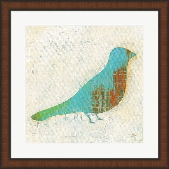 Flight Patterns Bird I by Melissa Averinos, Framed Wall Art, 19.75W x 19.75H