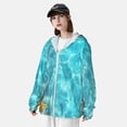 thumbnail image 3 of Balery Coral And Seashell On The Beach Sudadera ligera de manga larga con capucha y protección solar UPF 50+ para hombre y mujer, ideal para pesca y running-XX-Large, 3 of 7