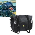 thumbnail image 3 of Motorcycle Tail Bag, Water Resistant Thickened Handle Reflective Strip Motorcycle Luggage Bag Saddle Bag, 3 of 7
