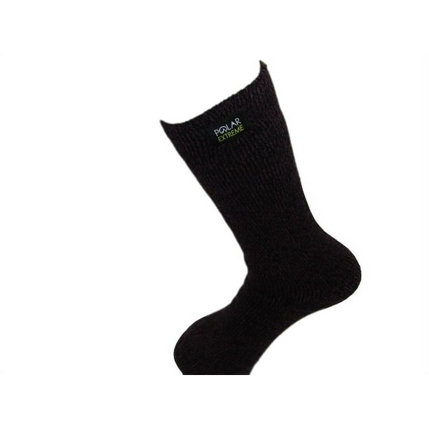 Polar Extreme Thermal Sock Extra Heavy Acrylic Winter Marled Socks 2-P