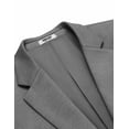 thumbnail image 4 of COOFANDY Men's Lightweight Two Button Knit Blazer - Casual Sport Coats Suit Jacket, 4 of 11