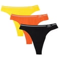 thumbnail image 1 of Umbro Women's Seamless Thong Panties 3 Pack Assorted, 1 of 1