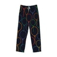 thumbnail image 4 of Balery Colorful Balloons print Men's Pajama Pants,Ultra Lightweight Pjs,Lounge Pant-Small, 4 of 9