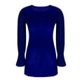 thumbnail image 5 of Qetyuw Women's Club Night Out Dresses Glitter Sequin Long Sleeve Velvet A-Line Dress Evening Party Cocktail Dresses for Women, 5 of 8