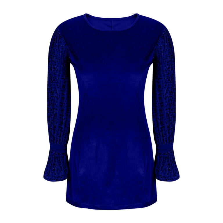 Bltiby Womens Velvet Sequin Dress Long Sleeve Round Neck Wedding Guest Mini Dresses Formal Cocktail Prom Party Clothes Blue XXL, Women's, Size: 2XL Bltiby Womens Velvet Sequin Dress Long Sleeve Round Neck Wedding Guest Mini Dresses Formal Cocktail Prom Party Clothes Blue XXL, Women's, Size: 2XL