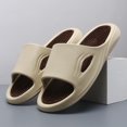 thumbnail image 1 of Zapatillas de baño para hombre con acupresión y masaje para interiores y exteriores (Caqui 44-45), 1 of 8