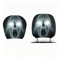 thumbnail image 3 of Scary Headrest Covers For Cars, 2PC Scary and Funny Cartoon Car Headrest Covers, Halloween Auto Head Rest Protector with Ghost Face Mask Design for Vehicle Truck SUV, 3 of 7
