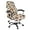 Vintage Star Cow, variant on FKELYI Brown Dog Paw Leather Texture Print Anti-Dust Office Chair Cover Stretch Fabric Computer Chair Slipcover for Armchair Swivel Boss Chair Protector for Home Office Decoration, Large