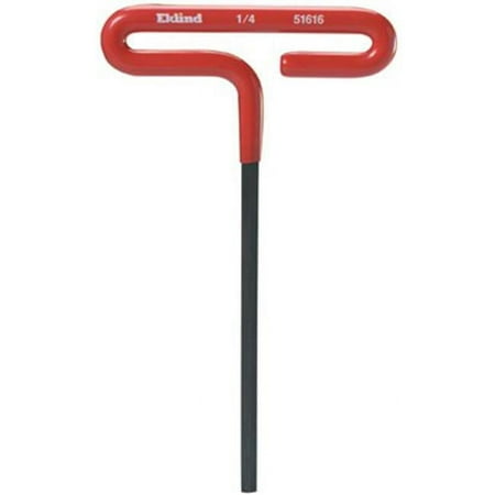 UPC: 0037516546609 | Eklind Metric 6 mm 6 In. Cushion-Grip Series T-Handle Hex Key 54660