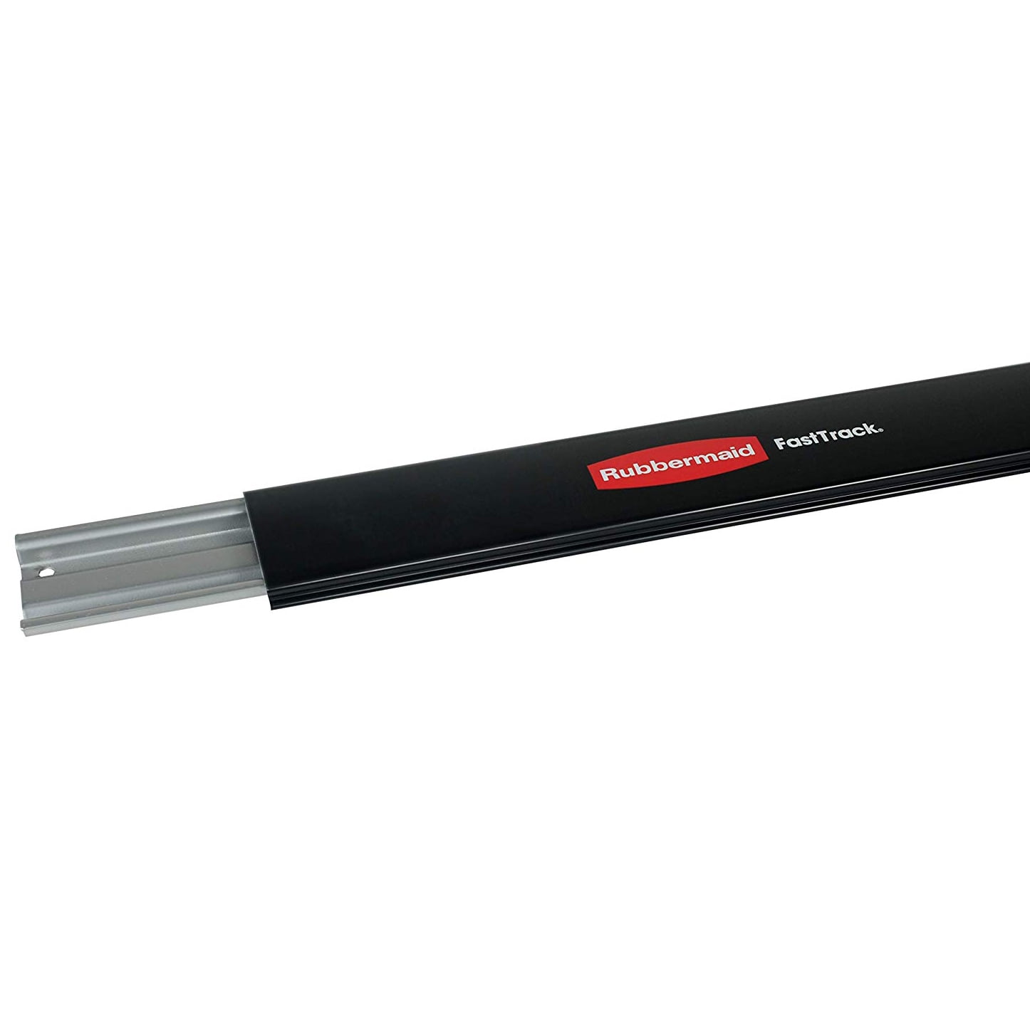 Rubbermaid Fast Track 48" Steel Horizontal Wall Mounted Storage Rail