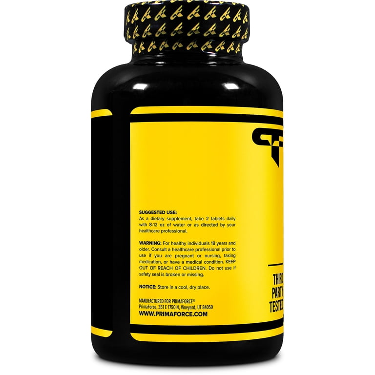 PrimaForce L-Citrulline 2500mg, 240 Tablets, 120 Servings