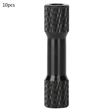 

clearance 10 Pcs Standoff M3x25mm Anodized Aluminum Alloy Female Thread Column Balanced Spacer for QuadcopterBlack