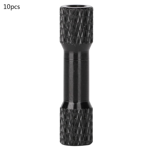 10 Pcs Standoff M3x25mm Anodized Aluminum Alloy Female Thread Column Balanced Spacer for QuadcopterBlack