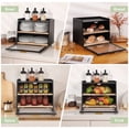 thumbnail image 5 of Double Layer Large Bread Box for Kitchen Counter, Large Capacity Bread Storage Container, 5 of 6