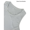 thumbnail image 6 of Deago Men's Quick Dry Workout Tank Top Gym Muscle Tee Fitness Bodybuilding Sleeveless T Shirt (White, XL), 6 of 8