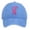 Blue, variant on Breast Cancer Awareness Pink Ribbon Baseball Cap Hat Mens Women's Cool Cap Adjustable Snapback Travel Hat